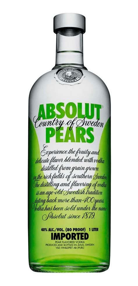 Absolut Vodka Pears 1000ml Liquorsnepal