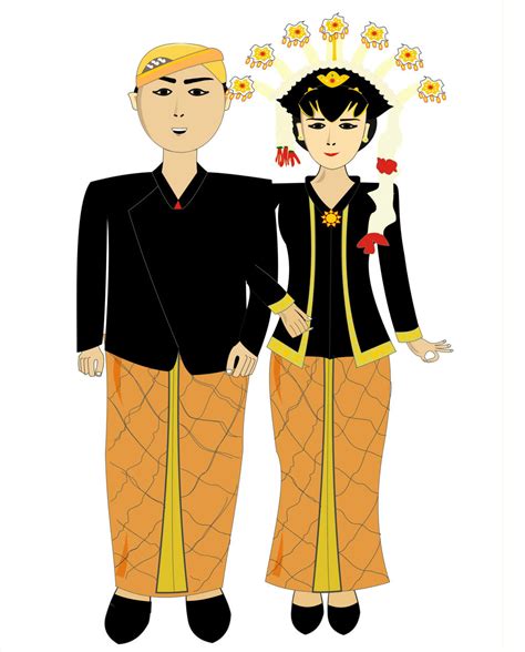 Gambar Pakaian Adat Jawa Timur Kartun Hijab Imagesee
