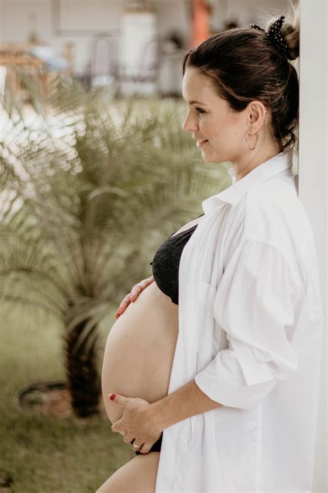 Barriga De Mulher Gravida
