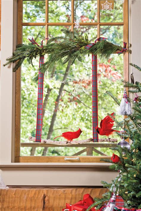 So if you have large windows, make sure your decor isn't super tiny, or it will make the whole vignette look off. 100 Fresh Christmas Decorating Ideas - Southern Living