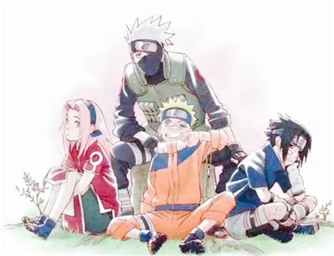 Genin Team Seven Anime Kakashi Kakashi Hatake