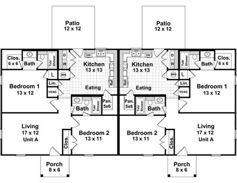 All floor plans are designed with you in mind. The Duplex 7080 - 2 Bedrooms and 2.5 Baths | The House ...