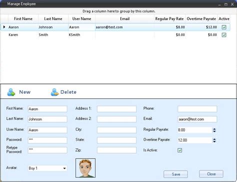 Test out the software for free! PC Time Clock Software: Updated EzTimeSheet Software ...