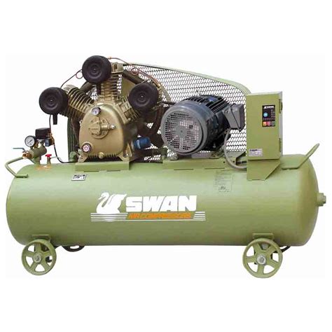 Swan Swu310n Air Compressor With Oil Flooded Piston 10hp 8bar