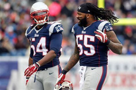 Patriots Work Out Old Friends Lbs Brandon Spikes And Dane Fletcher Pats Pulpit