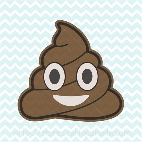 Poop Emoji Svg And Png Poop Poop Emoji Clipart Poop Svg Commercial