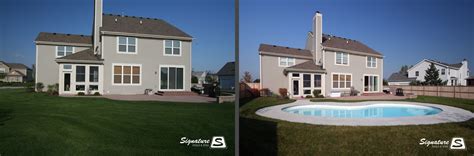 Before and After Pictures of Fiberglass Pools | Signature ...