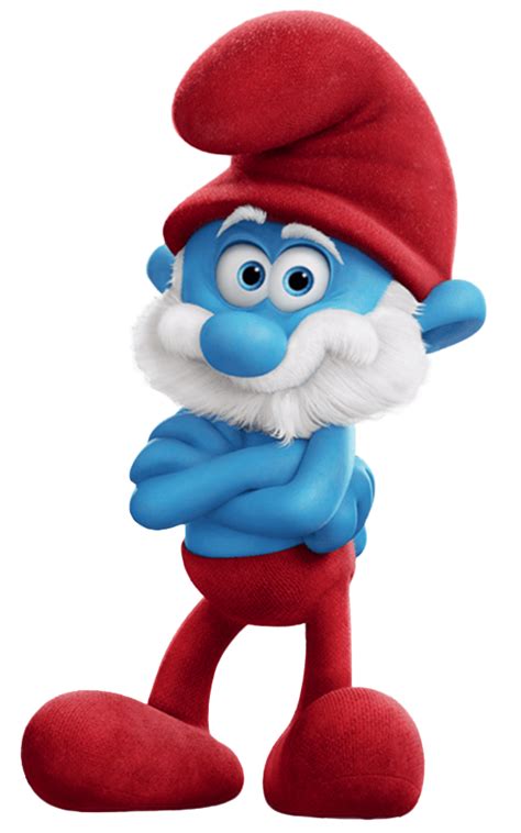 Papa Smurf Smurfs The Lost Village Transparent Png Image Gallery
