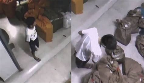 Thailand Post Employee Caught Stealing Parcels On Cctv