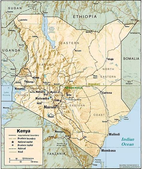 List of cities and towns in kenya. Kenya Relief Map Towns • Mapsof.net