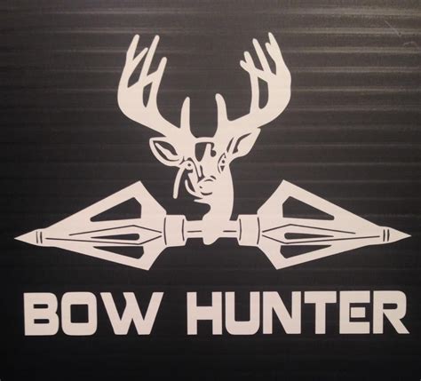 Bow Hunter Decal Bow Hunter Vinyl Decals Hunter