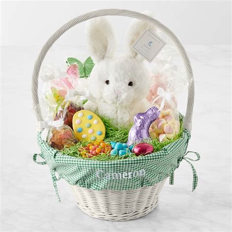 The purple, pink and yellow basket 4. Williams Sonoma & Pottery Barn Kids Large Classic Easter ...