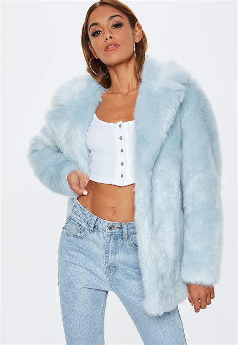 Blue Fur Coat Long Fur Coat Fuzzy Coat Fur Coats Coats For Women