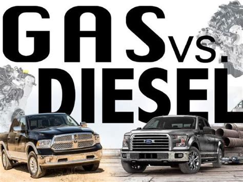 Gasoline Vs Diesel Engine What Should You Buy