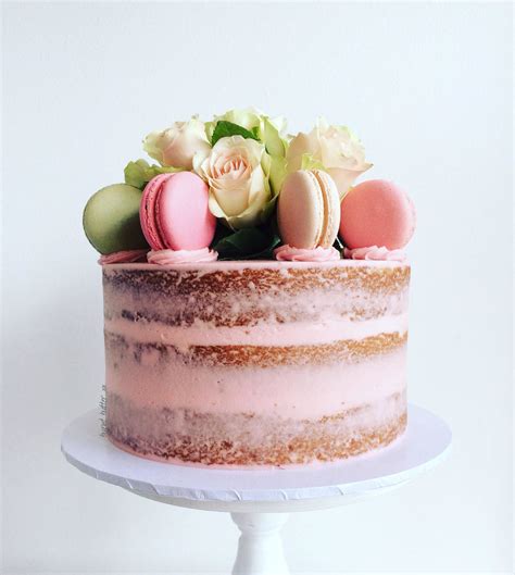 Check spelling or type a new query. Pretty Caramel Macaron Semi Naked — Burnt Butter Cakes