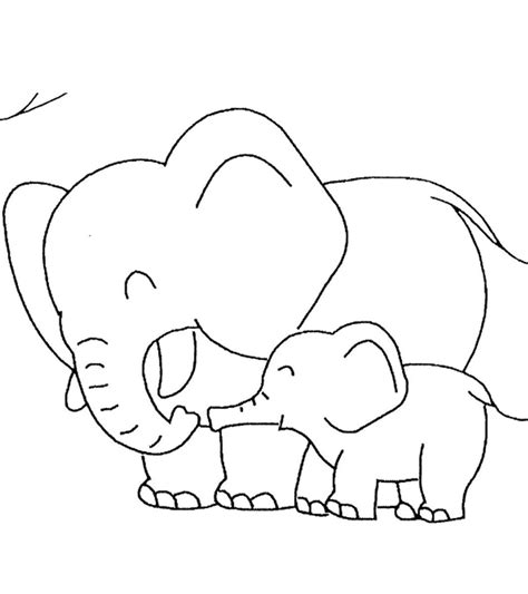 Easy Zoo Animals Coloring Pages