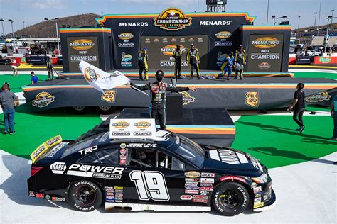 Almost every detail of a nascar car is handmade. Love Wins 2020 ARCA West Championship Title for Bill ...