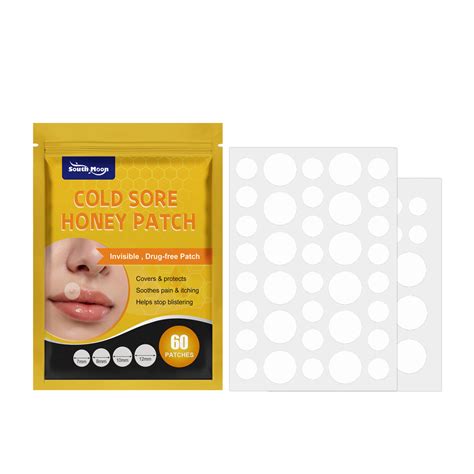 South Moon Cold Sore Honey Patch Cold Sore Lip Patch Mouth Canker Sores