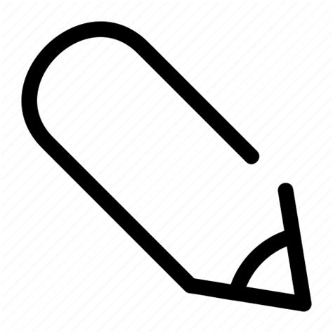 Pencil Write Pen Edit Tool Office Icon Download On Iconfinder