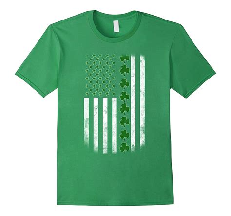 Irish American Flag Shirt Td Teedep