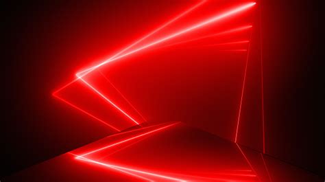 Triangle Shape Glowing Neon Lights Abstract Backgrounds ...