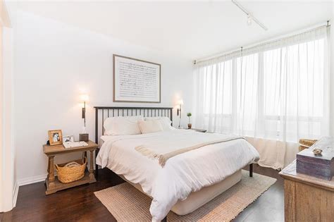 Although midcentury modern design is mostly clean and without excessive ornamentation, one exception to that rule is the use of angular or unusual light fixtures, particularly atomic styled fixtures, as seen in the beachy modern bedroom from amy lau design shown here. 7+ White Bedroom Design | Bedroom Designs | Design Trends ...