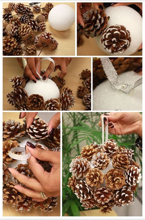 Diy Pine Cones Except Take The Time And Energy To Finish It So The