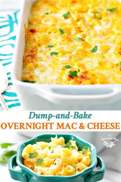 Meat dish to go with mac and cheese. Dump and Bake Overnight Macaroni and Cheese | Recipe ...