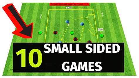 🎯small Sided Games Soccer Drills 10 Soccer Small Sided Games Drills