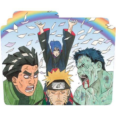 Naruto Manga Volume 54 Cover Icon Folder By Saku434 On Deviantart