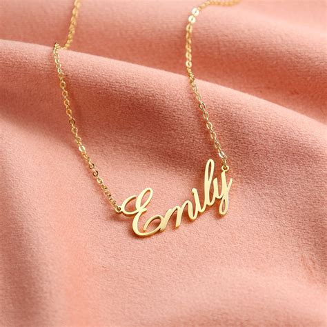 925 sterling silver custom name necklace
