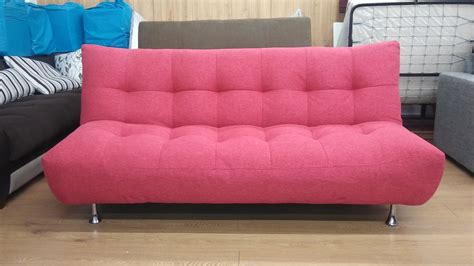 Cloud Scarlet Pink Sofa Bed Woptional Chaise By Night And Day Furniture