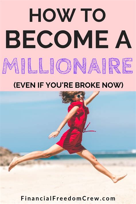How To Become A Millionaire 7 Simple Steps Become A Millionaire How