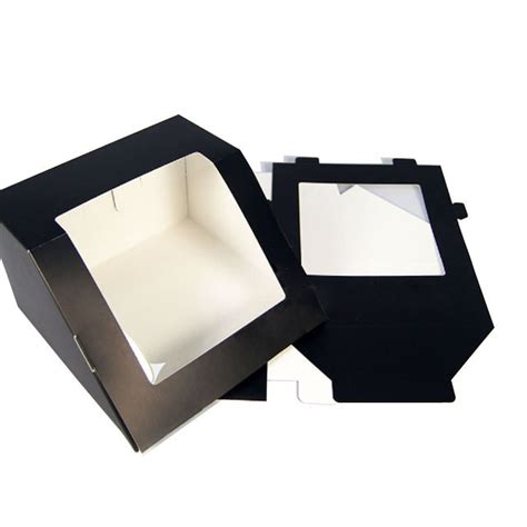 It is always a thrill to find ones from chicago, since hopefully it leads to a bit of information on chicago's millinery history. Wholesale Custom Black Matt Transparent Window Hat Box ...