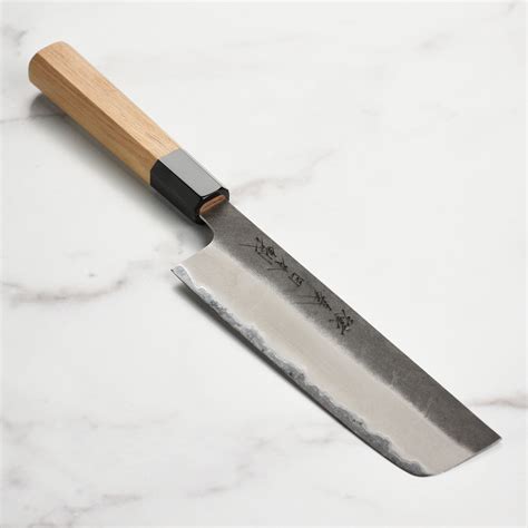 Enso Aogami Super Carbon Steel Hand Forged Japanese Nakiri Knife
