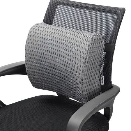 Positioning an office chair and lumbar support. Lumbar Support Pillow for Office Chair/Car - Cool Gel ...
