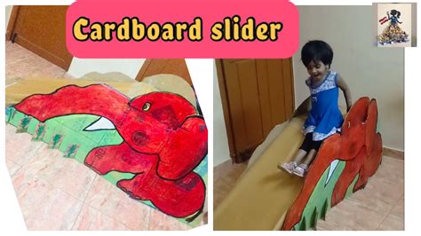 How To Reuse Cardboard Indoor Cardboard Slider ️ Making Cardboard
