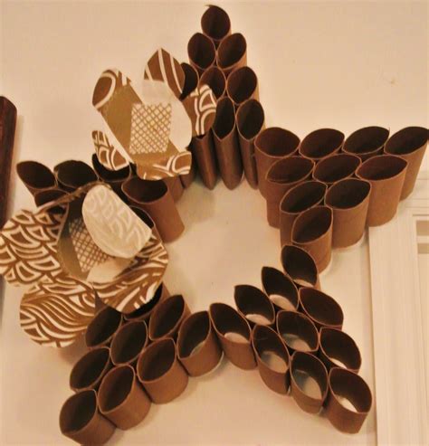 Basteln mit papier & pappe. WC Papier Rollen Wand Kunst Papier Handwerk Ideen #Wohnung ...