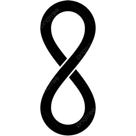 Infinity Sign Vector Hd Png Images Infinity Black And White Sign