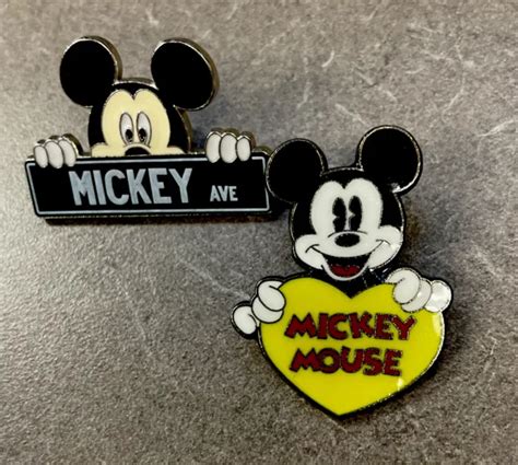 Disney Trading Pins Hidden Mickey Pins Mickey Mouse Disneyland Disney