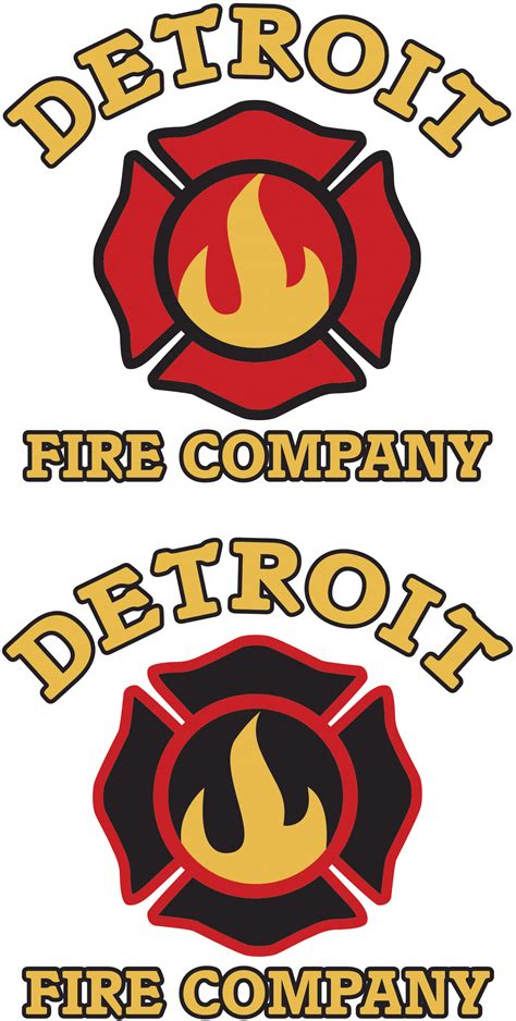 Detroit Fire Company Branding Package On Behance