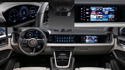 2024 Porsche Cayenne Interior Revealed Debuts New Driver And Passenger Experience Autoevolution