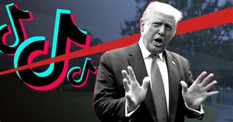 Donald Trump Says He Will Ban Tiktok In The Us As Soon As Saturday