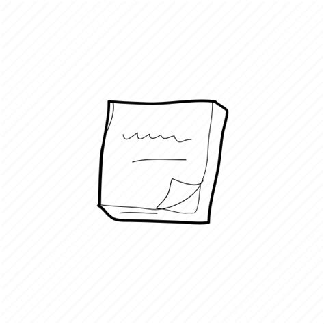 Notepad Office Scribble Stationery Icon Download On Iconfinder
