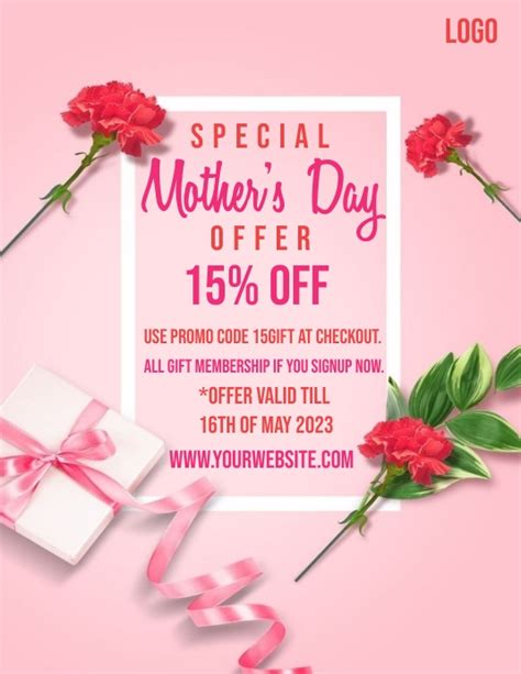 copy of mother day special offer poster postermywall