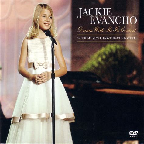 Carátula Frontal De Jackie Evancho Dream With Me In Concert Portada