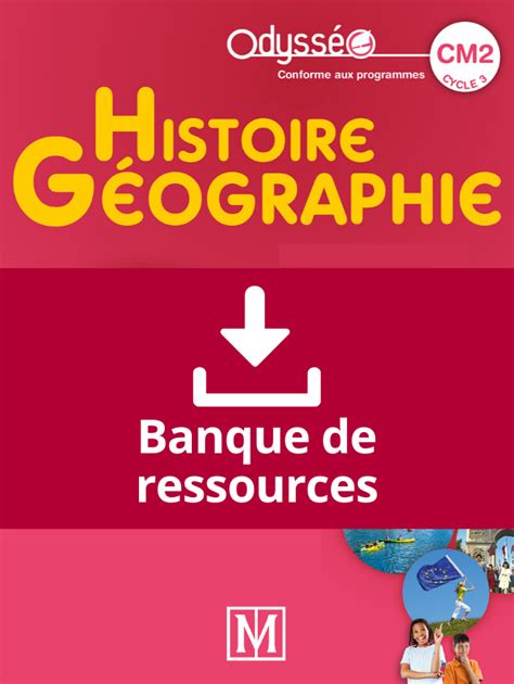Édulib Odysséo Histoire Géographie Emc Cm2 2020 Lib Banque De