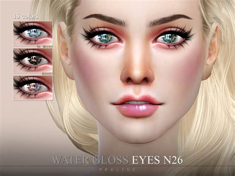 The Sims Resource Water Gloss Eyes N26