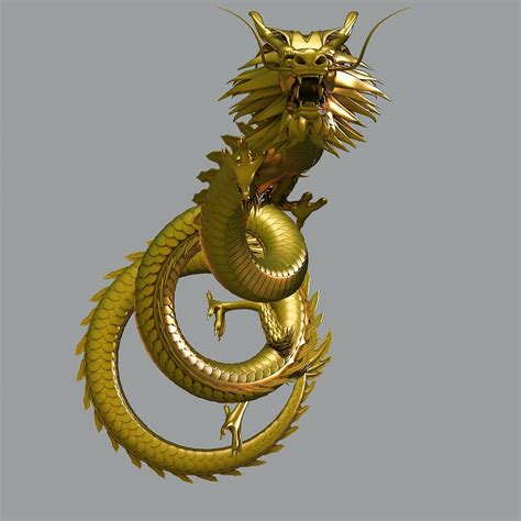Chinese Dragon 3d Model
