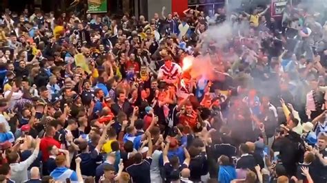 Scotland Fans Takeover London Ahead Of The Euro 2020 Match With England